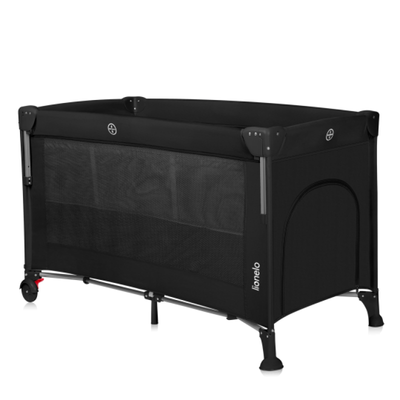 Lionelo Ellen Black Carbon - дитячий манеж