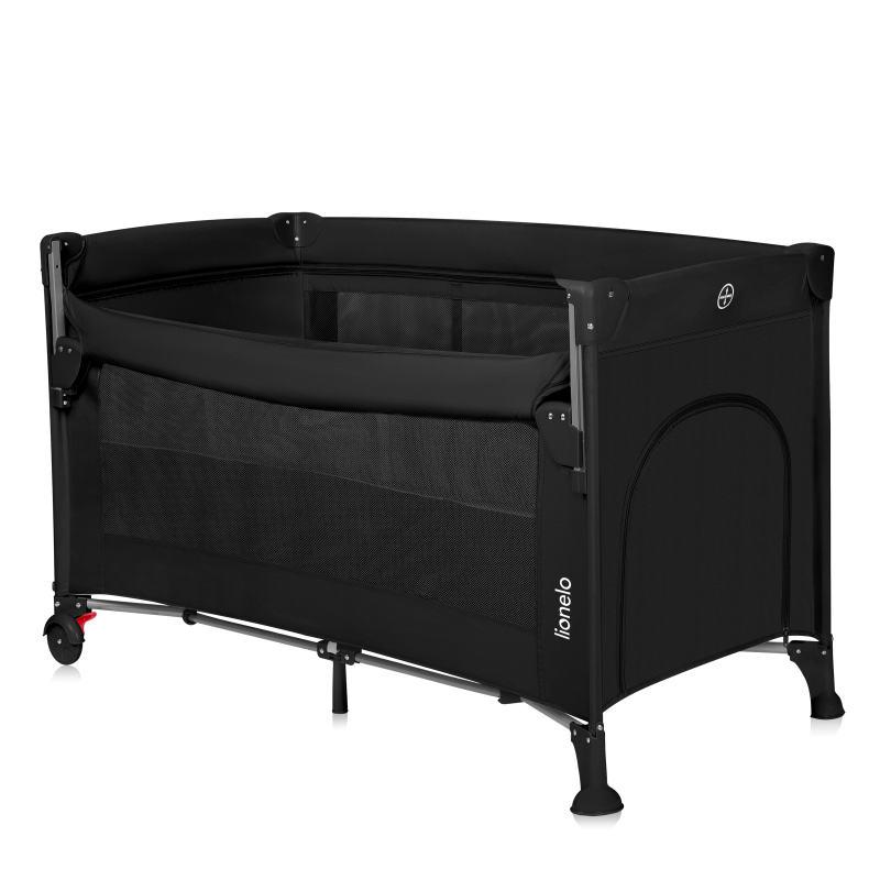 Lionelo Ellen Black Carbon - дитячий манеж