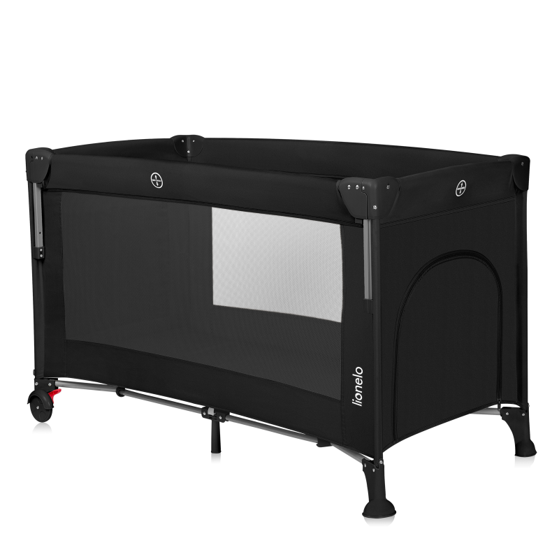 Lionelo Ellen Black Carbon - дитячий манеж