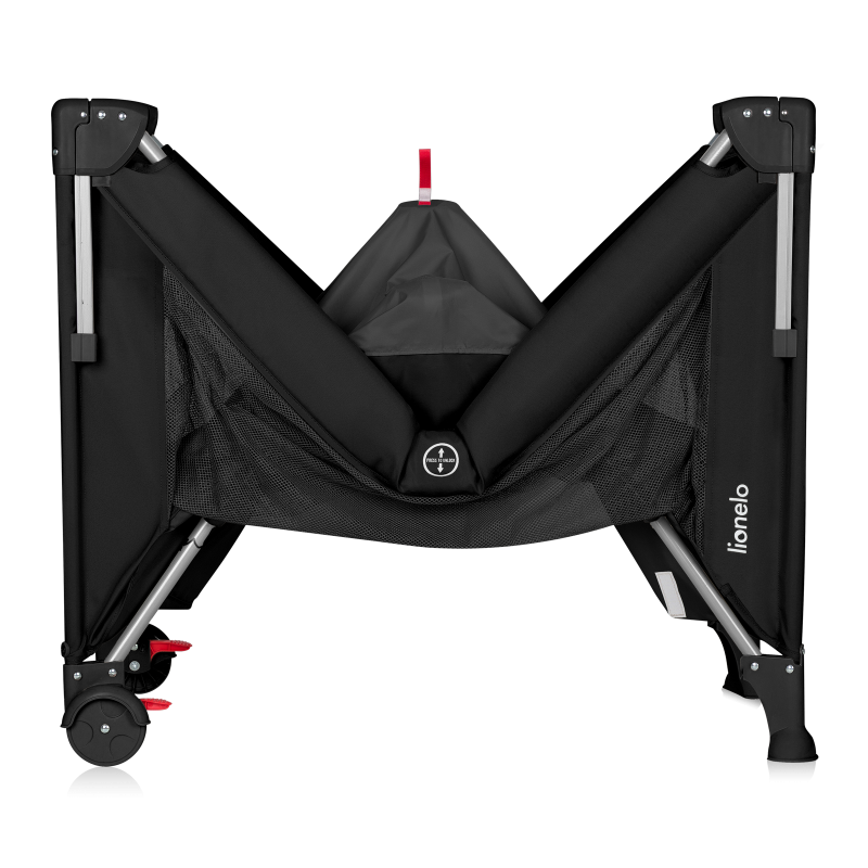 Lionelo Ellen Black Carbon - дитячий манеж