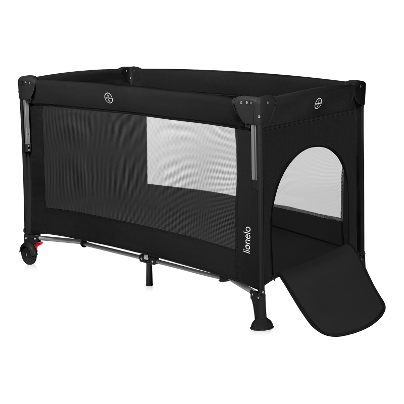 Lionelo Ellen Black Carbon - дитячий манеж