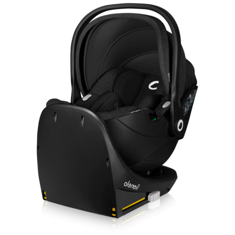 Lionelo Moxie I-Size Set Black Carbon - Автокрісло