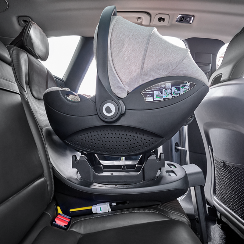 Lionelo Moxie I-Size Set Black Carbon - Автокрісло