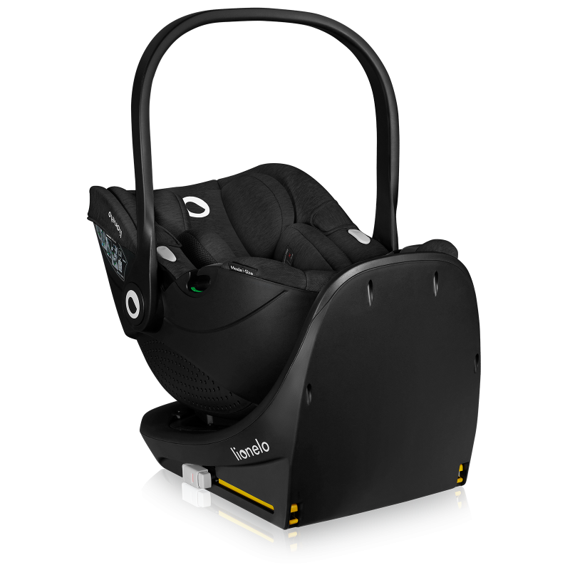 Lionelo Moxie I-Size Set Black Carbon - Автокрісло