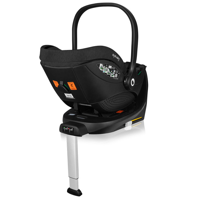 Lionelo Moxie I-Size Set Black Carbon - Автокрісло