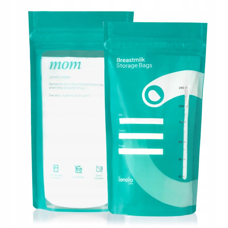 Lionelo Milky Bags - пакети для зберігання грудного молока