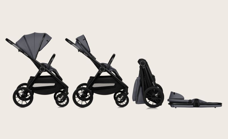 Lionelo Layla 2 в 1 Grey Stone - Багатофункціональна коляска з сидінням
