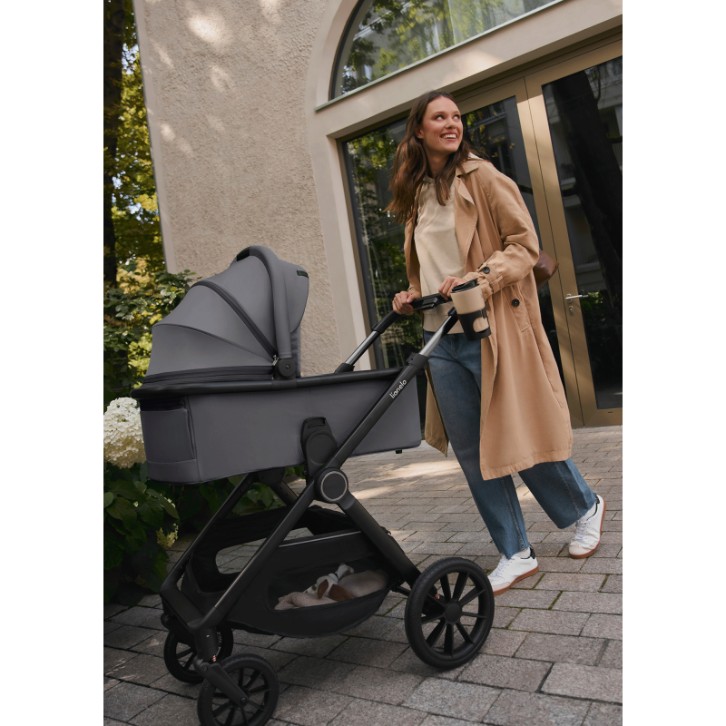 Lionelo Layla 2 в 1 Grey Stone - Багатофункціональна коляска з сидінням