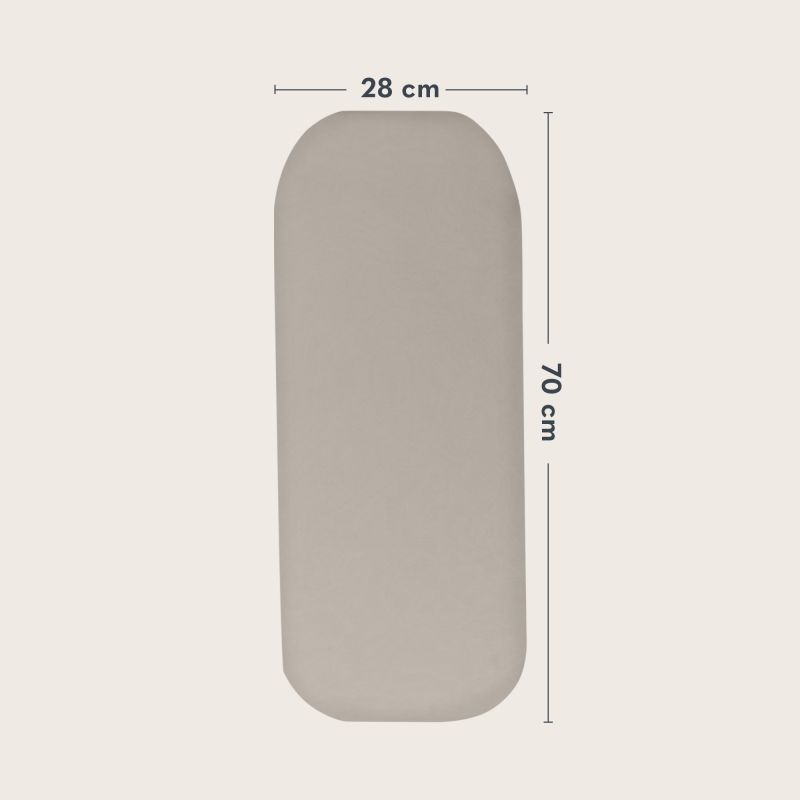 Lionelo - простирадло на резинці для дорожнього ліжечка 70x28 комплект з 2 шт.