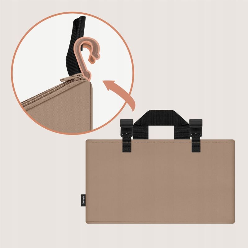 Lionelo Sidepocket Medium Beige - Органайзер для ліжечка