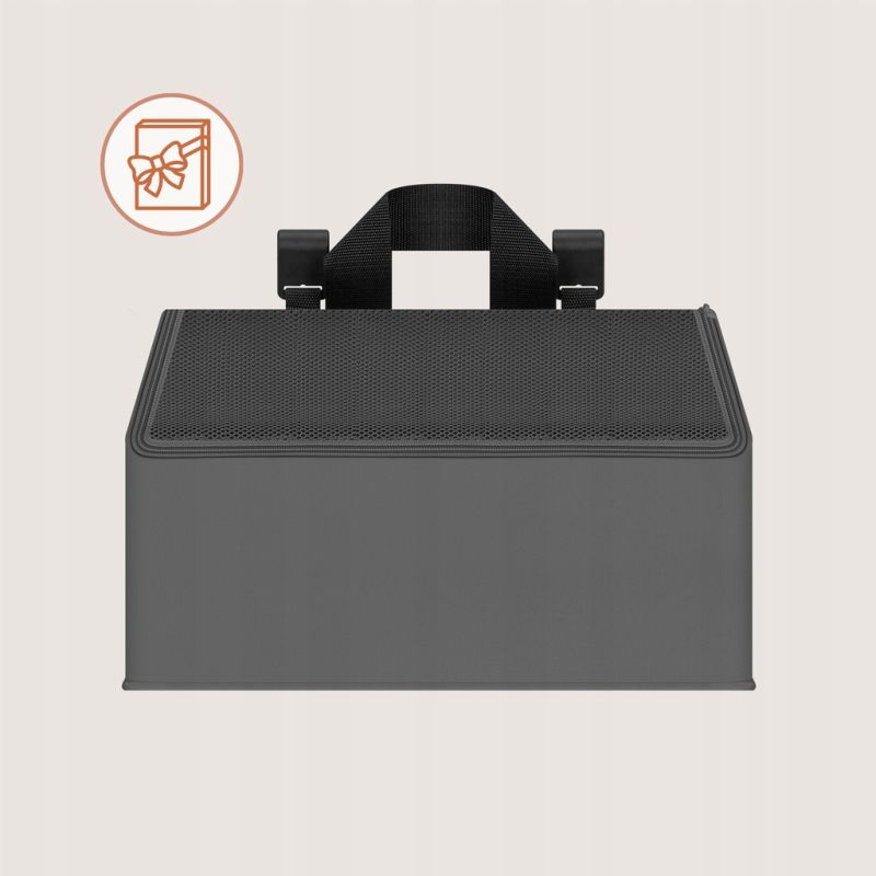 Lionelo Sidepocket Medium Grey - Органайзер для ліжечка