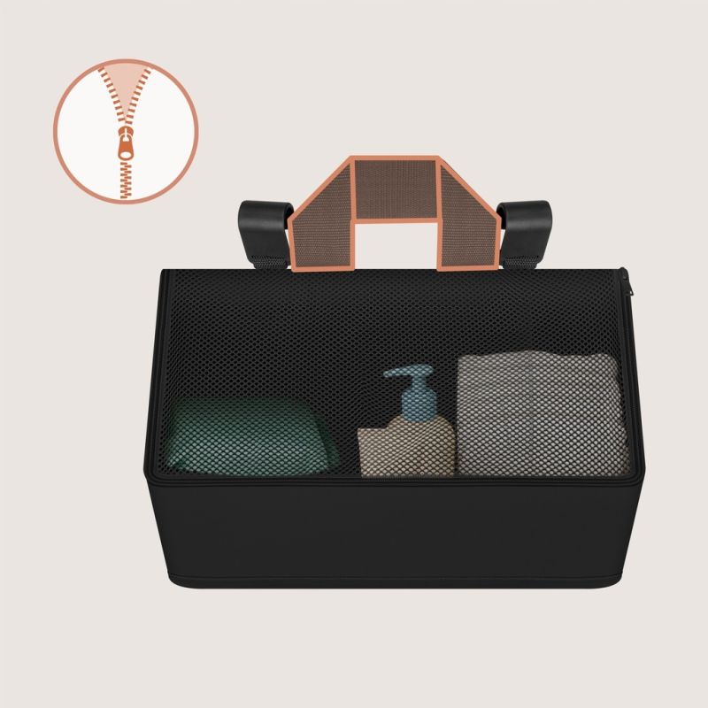 Lionelo Sidepocket Medium Black - Органайзер для ліжечка