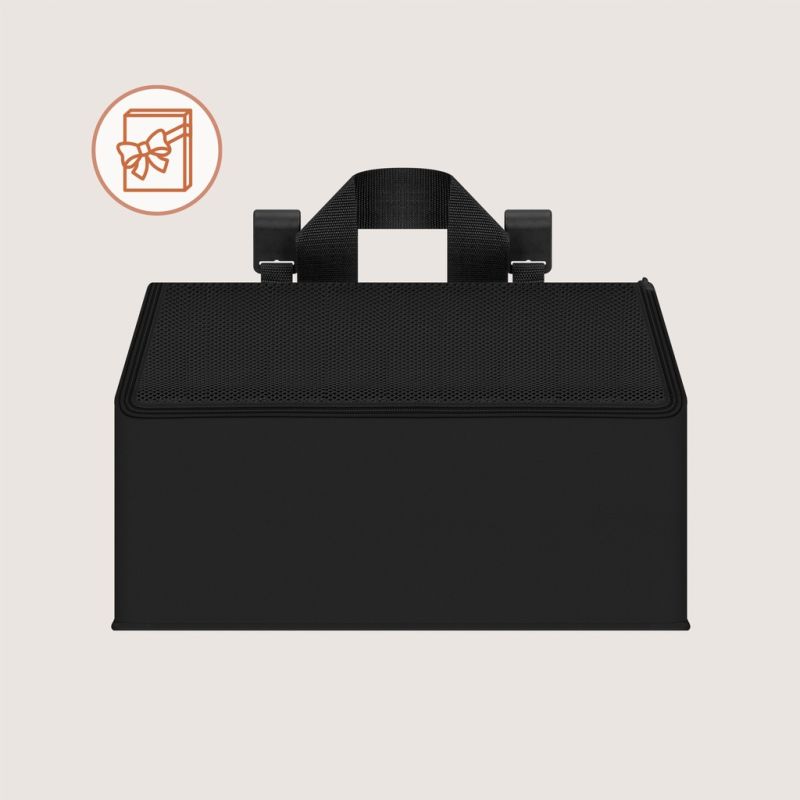 Lionelo Sidepocket Medium Black - Органайзер для ліжечка