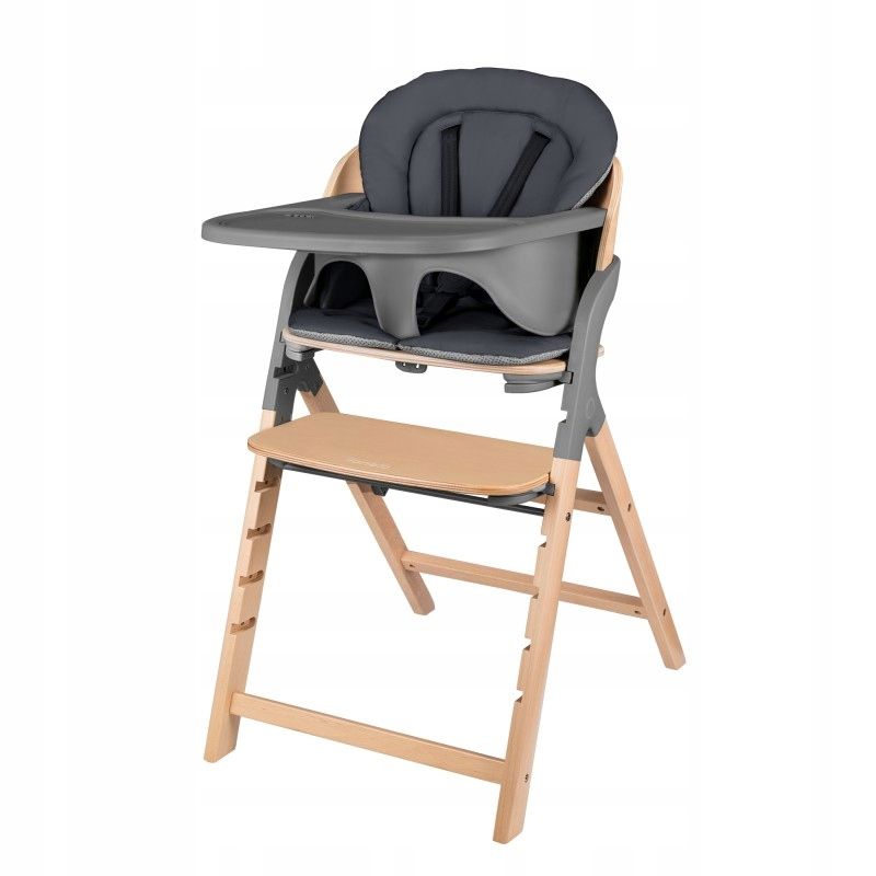 Lionelo Megan Grey Wood - Стільчик для годування