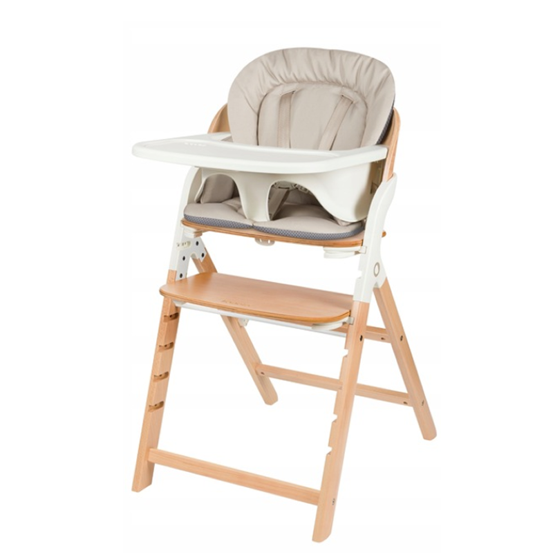 Lionelo Megan White Wood - Стільчик для годування