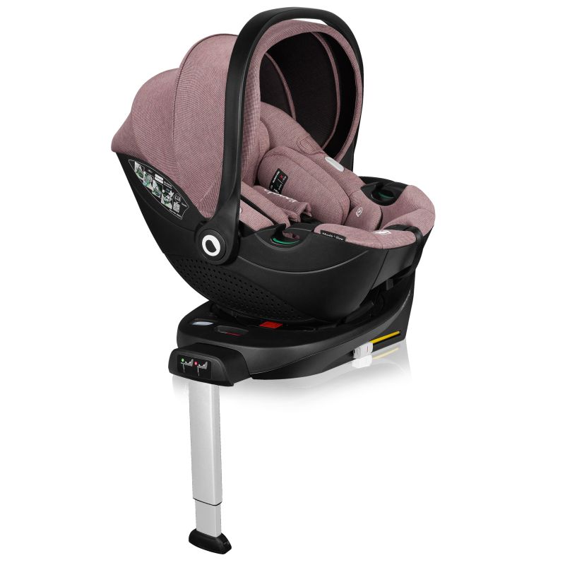 Lionelo Moxie I-Size Set Pink Muave - Автокрісло