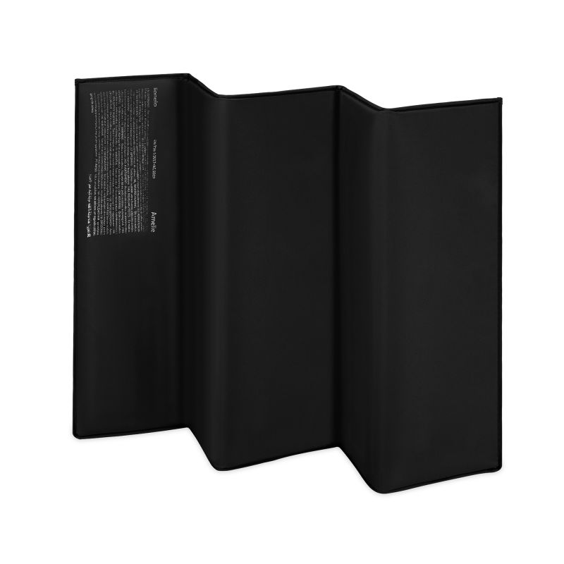 Lionelo Amelie Black Carbon - дитячий манеж