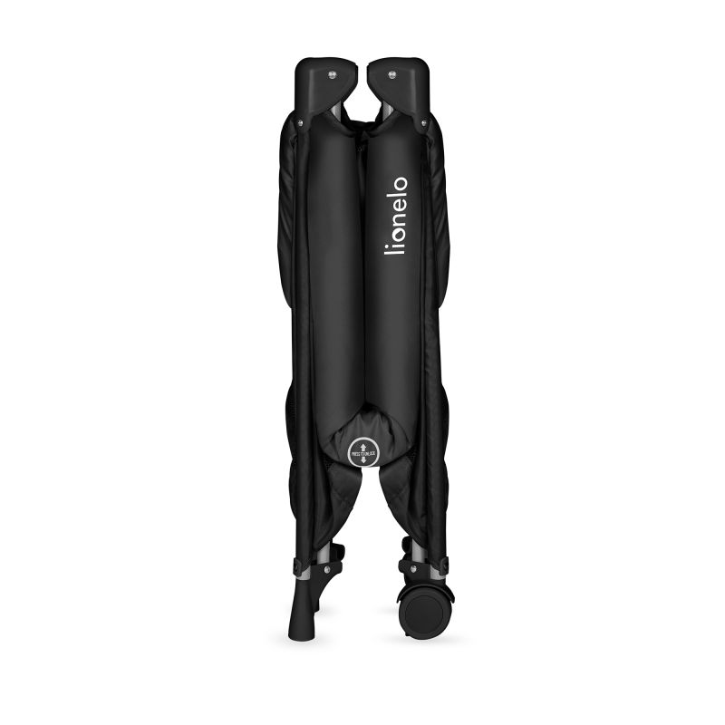 Lionelo Amelie Black Carbon - дитячий манеж