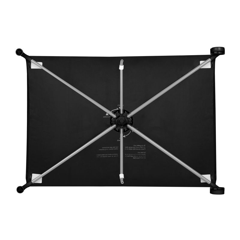 Lionelo Amelie Black Carbon - дитячий манеж