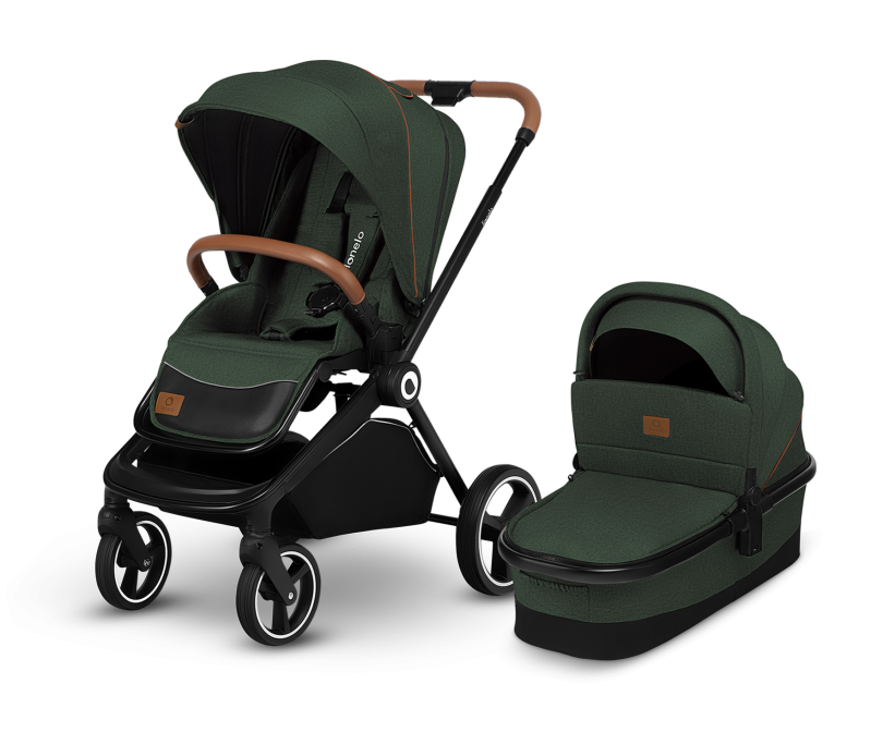 Lionelo Mika 2 в 1 Green Forest - Багатофункціональна коляска