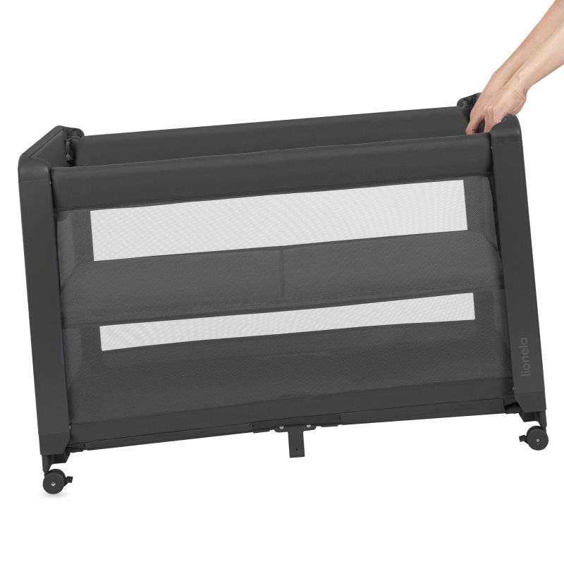 Lionelo Patty Grey Graphite - дитяче ліжечко