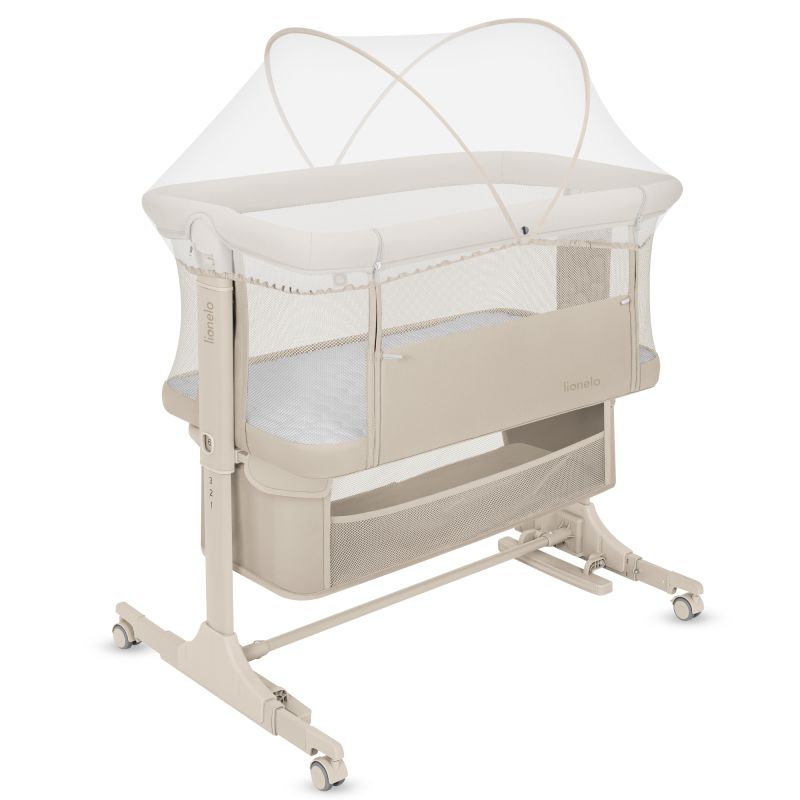 Lionelo Jodie Beige Cream - дитяче ліжечко