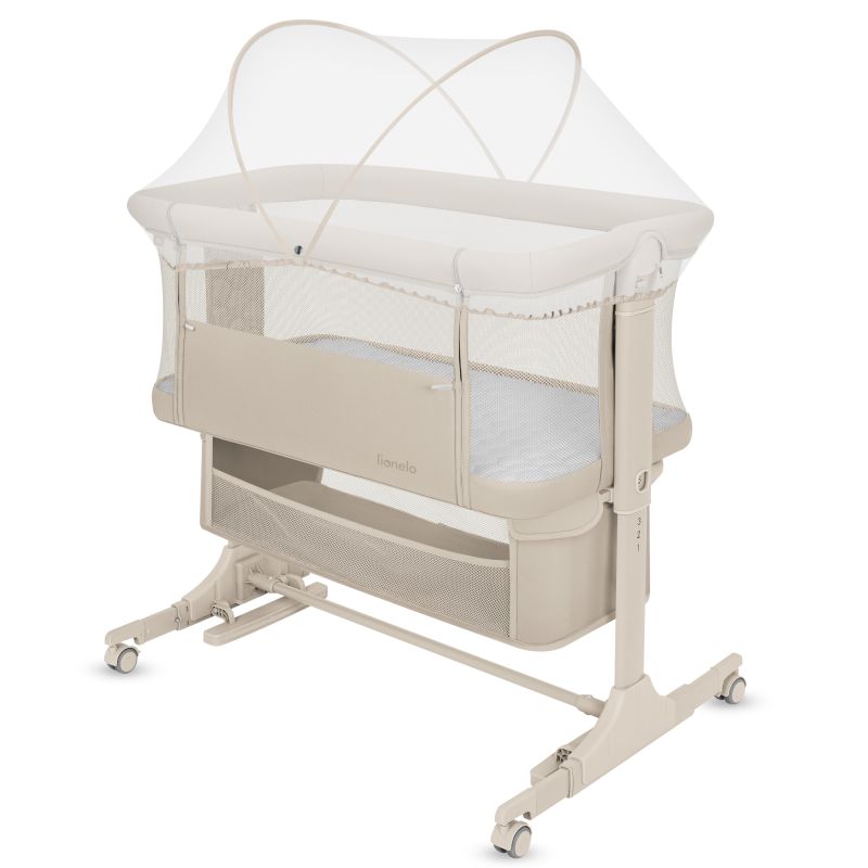 Lionelo Jodie Beige Cream - дитяче ліжечко