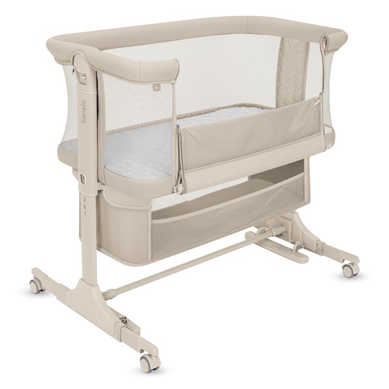 Lionelo Jodie Beige Cream - дитяче ліжечко
