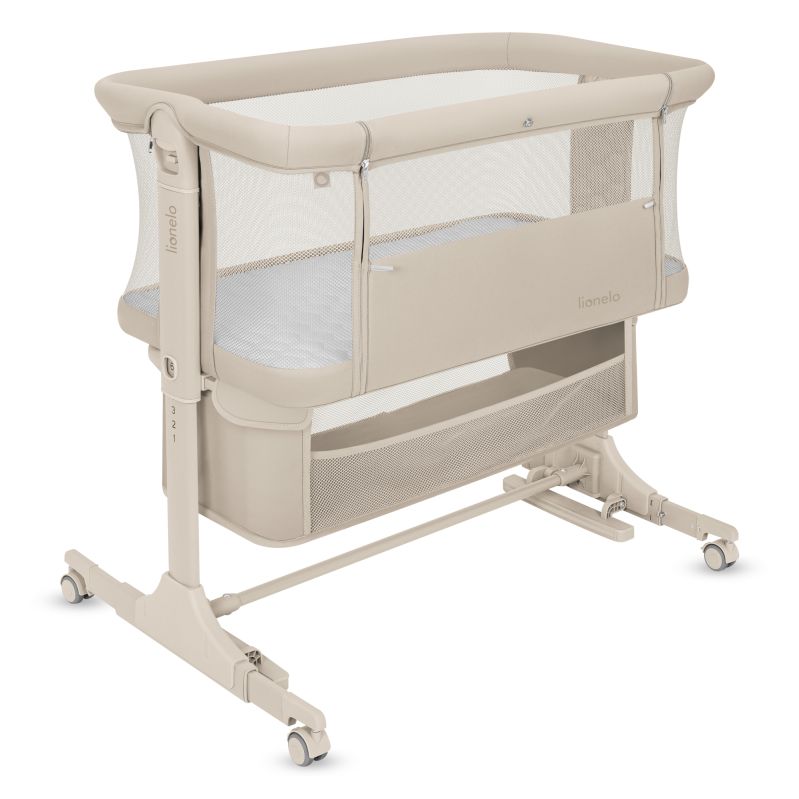 Lionelo Jodie Beige Cream - дитяче ліжечко