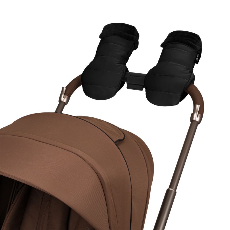 Рукавички для коляски - Lionelo Handmuff Oli Black