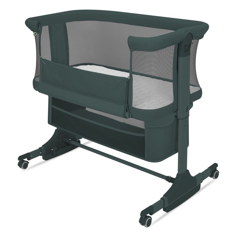 Lionelo Jodie Green Graphite - дитяче ліжечко