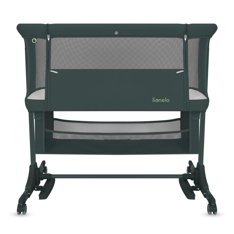 Lionelo Jodie Green Graphite - дитяче ліжечко