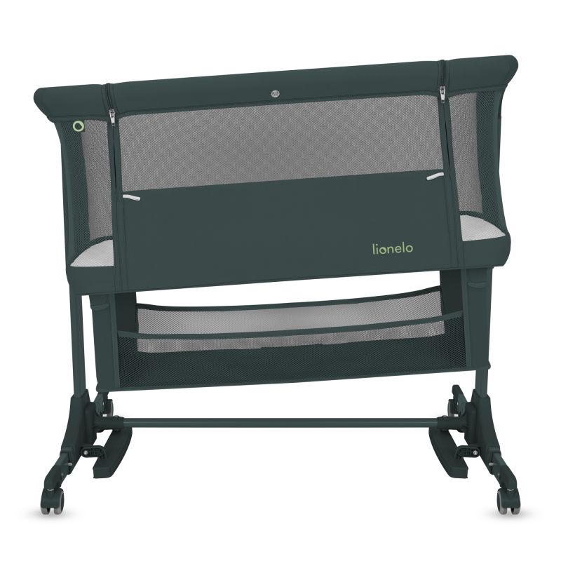 Lionelo Jodie Green Graphite - дитяче ліжечко