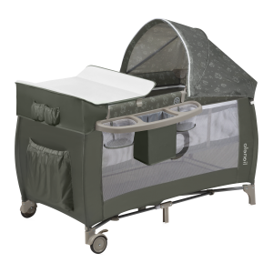 Lionelo Sven Plus Beige Olive - Дорожнє ліжечко