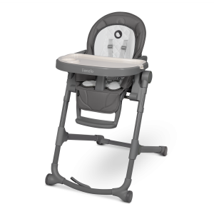 Lionelo Cora Plus Grey Stone - Стільчик для годування з функцією лежака