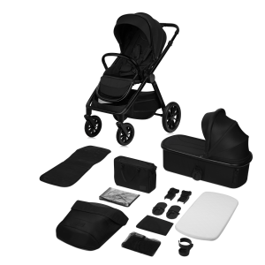 Lionelo Layla 2 в 1 Black Onyx - Багатофункціональна коляска з сидінням
