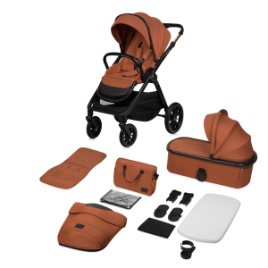 Lionelo Layla 2 в 1 Brown Rust - Багатофункціональна коляска з сидінням