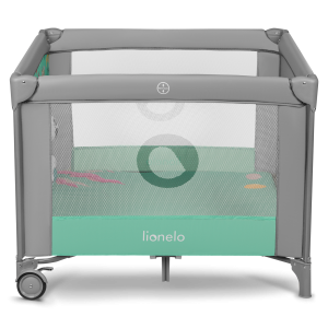 Lionelo Mille Grey Green - дитячий манеж image