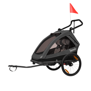Lionelo Cama Grey Graphite - Велосипедний причіп з функцією коляски image
