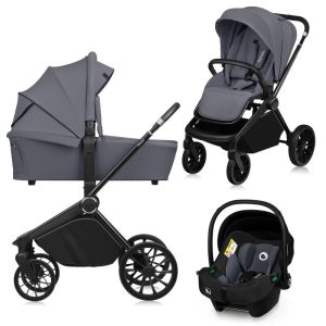Lionelo Mika Plus Grey Stone 3 в 1 - Багатофункціональна коляска
