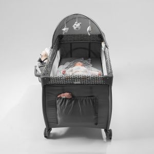 Lionelo Sven Plus Blue Navy - Дорожнє ліжечко image