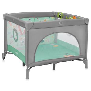 Lionelo Mille Plus Grey Green - дитячий манеж