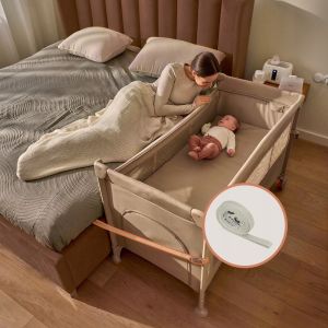Lionelo Ellen Beige Sand - дитячий манеж image