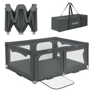Lionelo Florence Easy Fold Grey Graphite - манеж