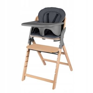 Lionelo Megan Grey Wood - Стільчик для годування