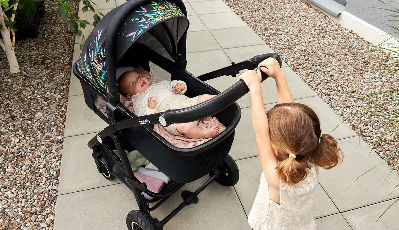 Lionelo Amber 2 w 1 Dreamin’ – wózek wielofunkcyjny