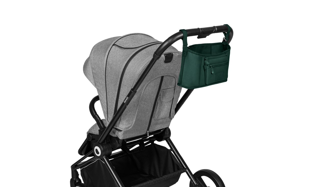 Lionelo Little Cube Green &mdash; organizer do w&oacute;zka