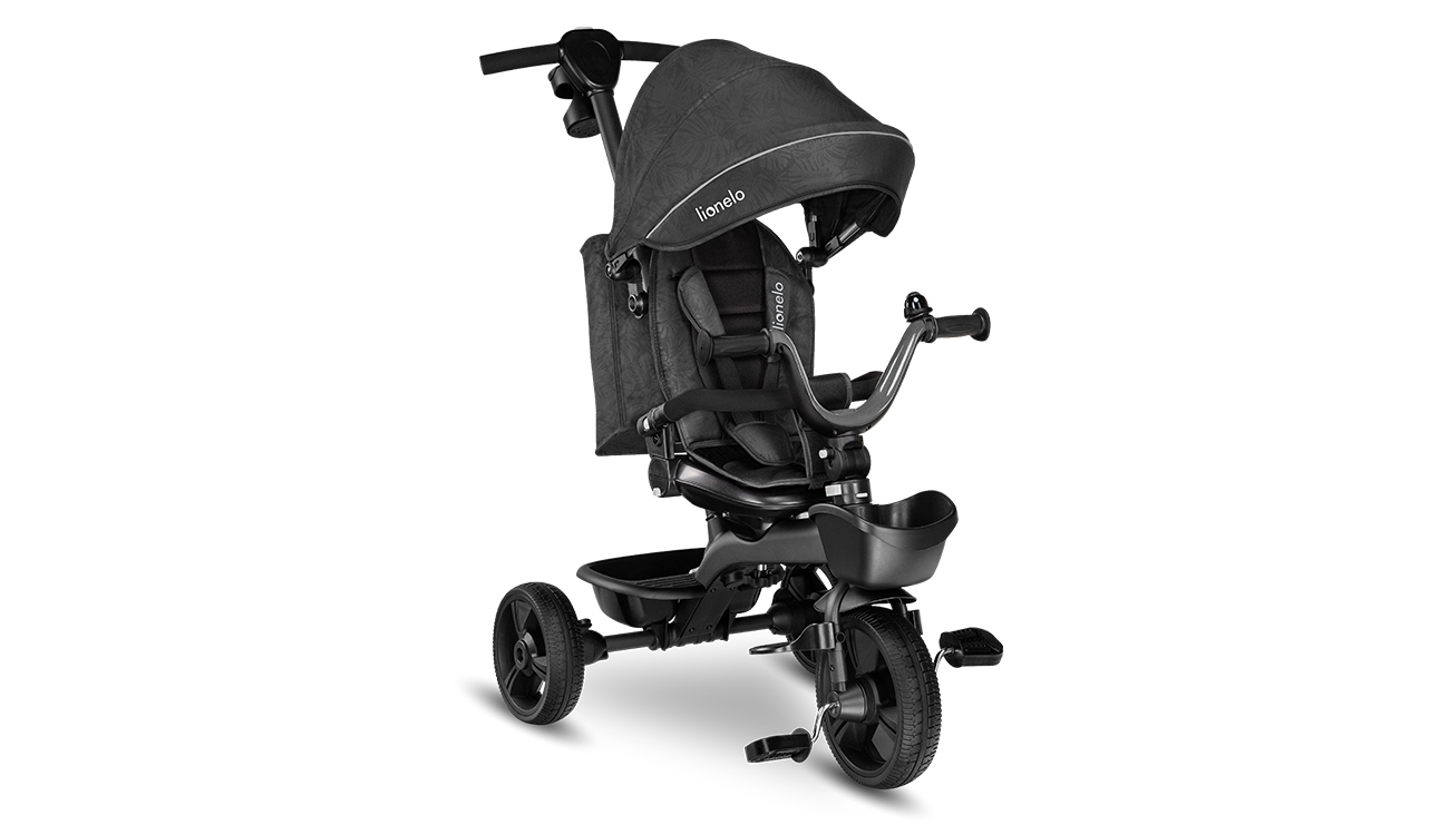 Rowerek tr&oacute;jkołowy 2w1 Lionelo Kori Grey Stone