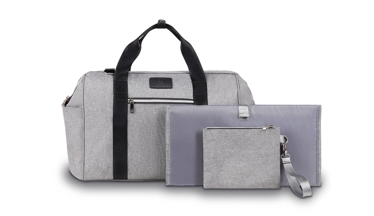 Torba dla mamy Lionelo Ida Grey Concrete